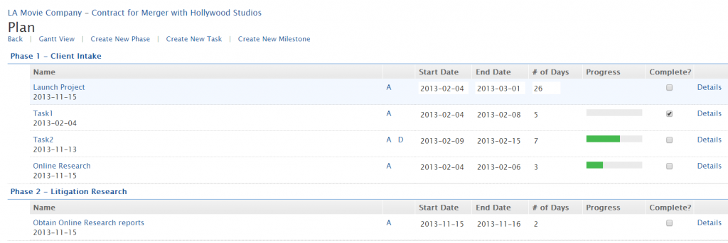 Plan for tracking and Budgeting Matters or Projects Plan for tracking and Budgeting Matters or Projects