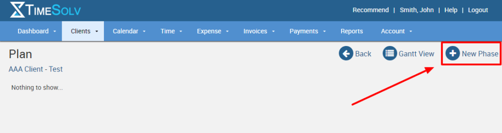 Create your matter plan