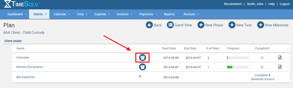 Plan a project matter