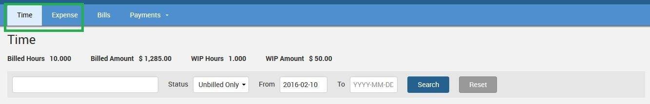 What client portal looks like for clients